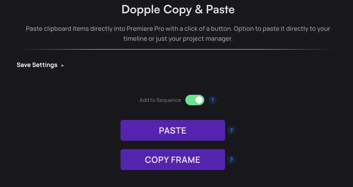 Dopple Copy & Paste – Free Adobe Premiere Pro Plugin for Instant Image ...