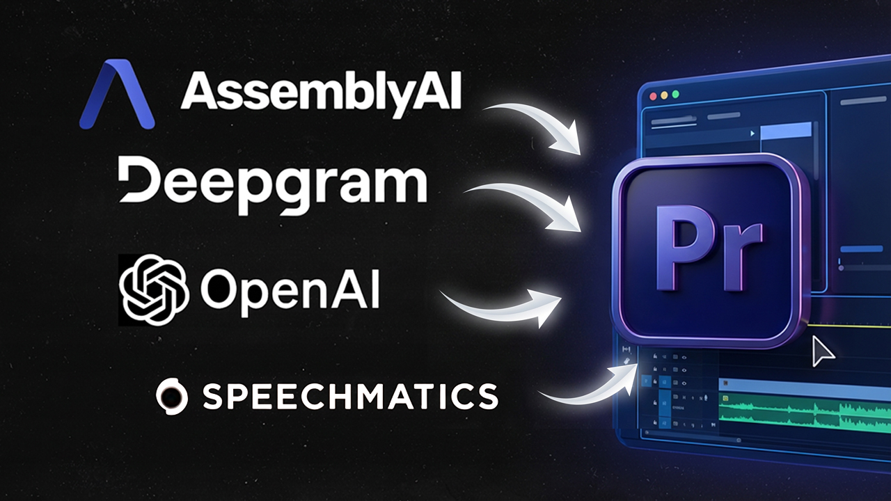 AI Transcription in Premiere Pro with Echoe Scribe