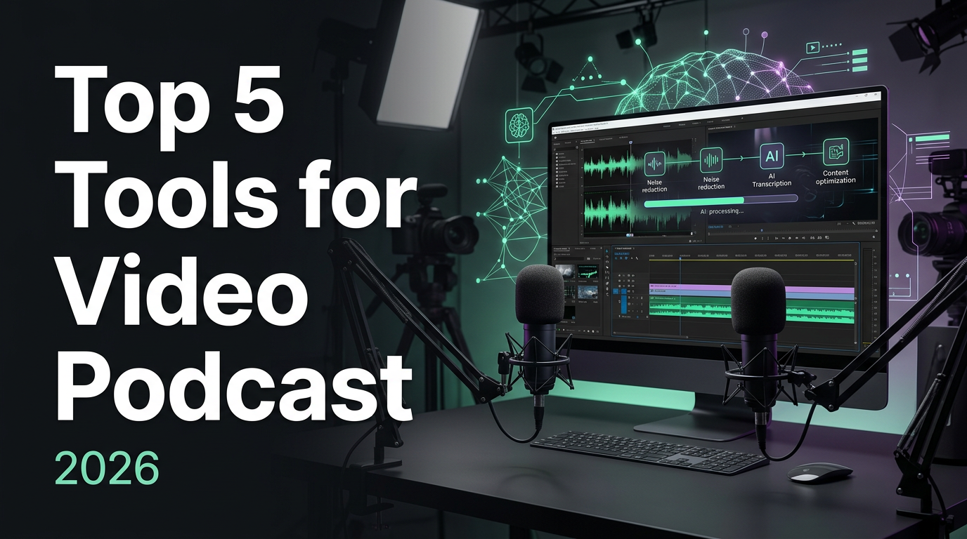 Top 5 Tools to Automate Your Video Podcast Workflow in 2026